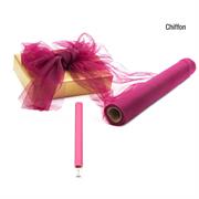 ROTOLO CHIFFON cm50x10mt ROSA TULLE