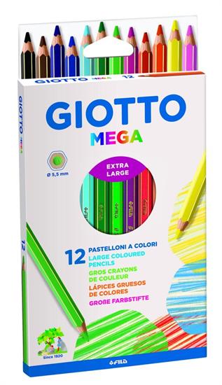 GIOTTO MEGA 12 PASTELLI