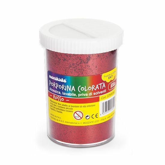 GLITTER ROSSO 100gr