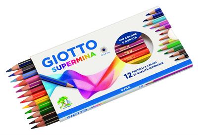 GIOTTO SUPERMINA DA 12 COLORI