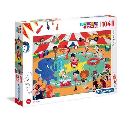 PUZZLE MAXI 104 CRAZY CIRCUS.