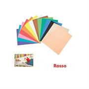 FOGLIO GOMMATO 40x60 ROSSO 2mm