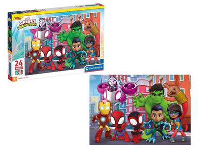 PUZZLE MAXI 24 SPIDERMAN SPIDEY AND FRIENDS