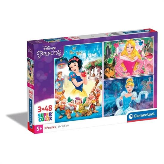 PUZZLE 3x48 PRINCESS DISNEY.