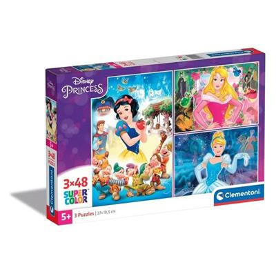 PUZZLE 3x48 PRINCESS DISNEY.