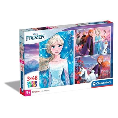 PUZZLE 3x48 FROZEN 2.