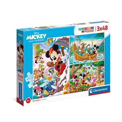 PUZZLE 3x48 MICKEY AND FRIENDS.