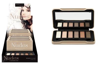 PALETTE MAGIC STUDIO NUDES COMPACT CASE 6 COLORS