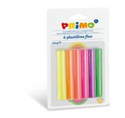 PLASTILINA FLUO 6pz