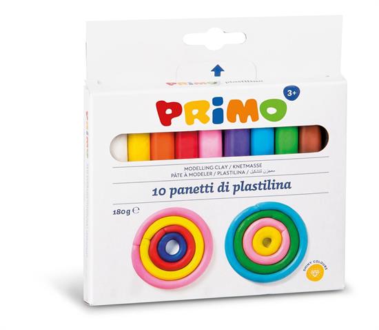 PLASTILINA 10 BARRETTE