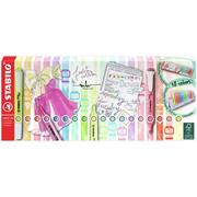 STABILO SWING DESKSET 18pz COOL/PASTEL