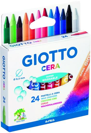 GIOTTO CERA 24 COLORI