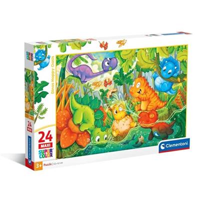 PUZZLE MAXI 24 DINOS HAPPY OASIS