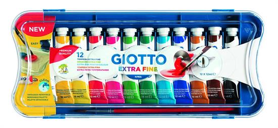 TEMPERA GIOTTO 12ml 12 TUBI