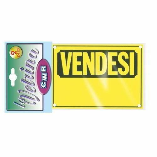 CARTELLI PLASTICA VENDESI 2pz