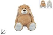 PELUCHE CANE 55cm 2 COLORI