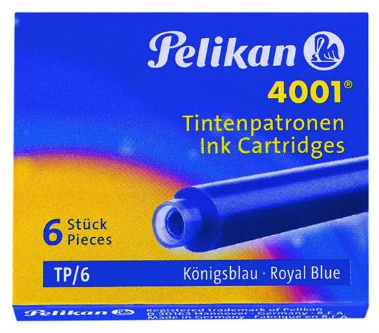 CARTUCCE STILO BLU 6pz PELIKAN