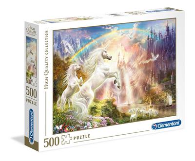 PUZZLE 500 SUNSET UNICORNS.