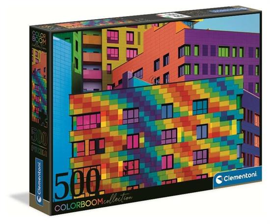 PUZZLE 500 COLORBOOM SQUARES.