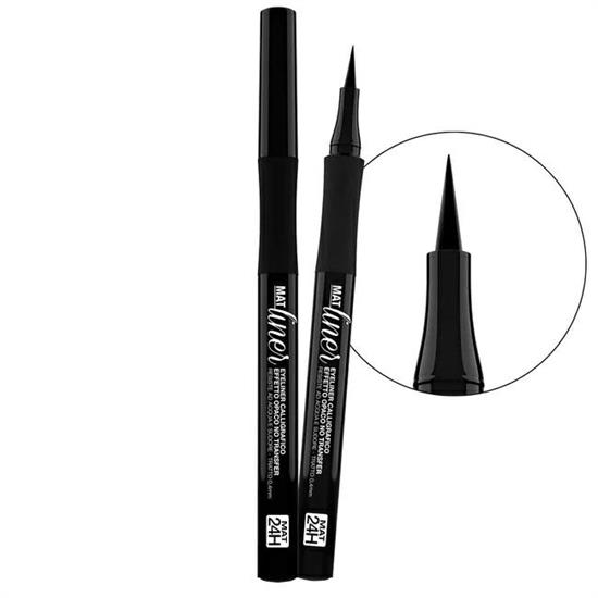 EYELINER MAT LINER FINISH VELVETY BLACK