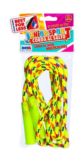 CORDA SALTO NYLON 220cm COLORI ASSORTITI