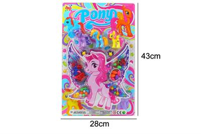 PONY C/ACCESSORI 3pz