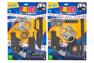 SET POLIZIA C/PISTOLA E ACCESSORI