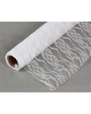 ROTOLO MERLETTO BIANCO 48x270