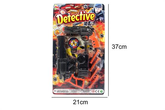 BLISTER 2 PISTOLE DETECTIVE