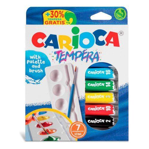 TEMPERA CARIOCA 10ml 7 COLORI