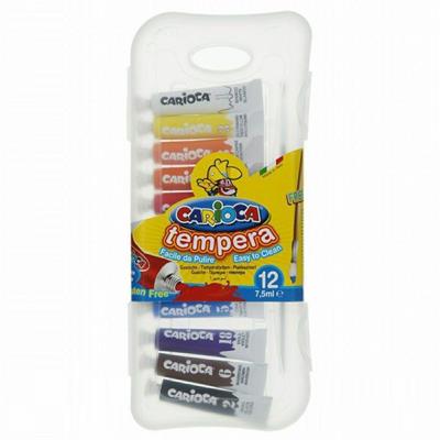 TEMPERA CARIOCA 12ml 12 COLORI