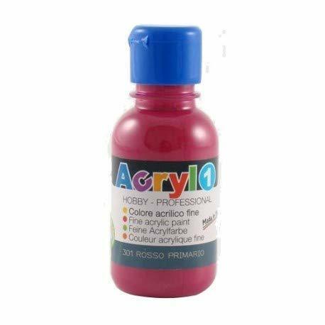 TEMPERA ACRYL ROSSO PRIMARIO 125ml