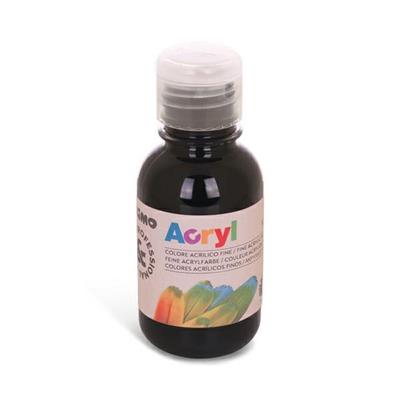 TEMPERA ACRYL NERO 125ml