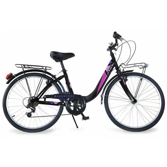 BICI 24 VENERE NERO 6V