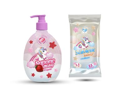 SAPONE LIQUIDO UNICORNO 500ml FRAGOLA