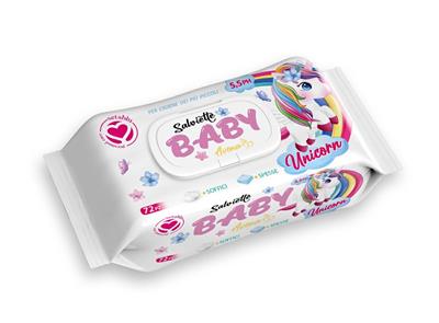 SALVIETTINE BABY UNICORNO AVENA 72pz