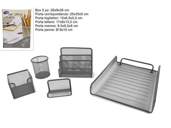 SET UFFICIO 5pz SILVER