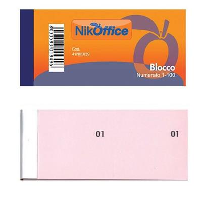 BLOCCO NUMERATO 1-100 COL.ASS.