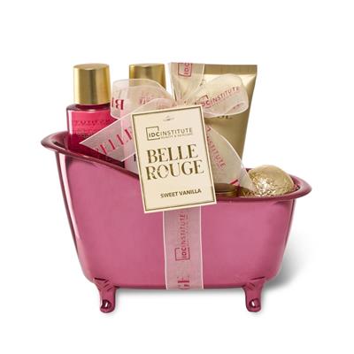 SET SCENTED BATHTUB 4pz MEDIA RED.