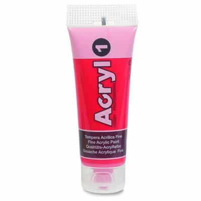 TUBO ACRYL 75ml VERMIGLIONE