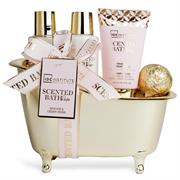 SET SCENTED BATHTUB 4pz MEDIA ROSE