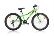 BICI 24 PLUS VERDE FLUO