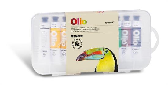 COLORI AD OLIO 18ml 10 TUBI