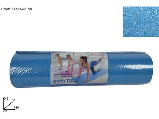 TAPPETINO FITNESS 180x50cm AZZURRO