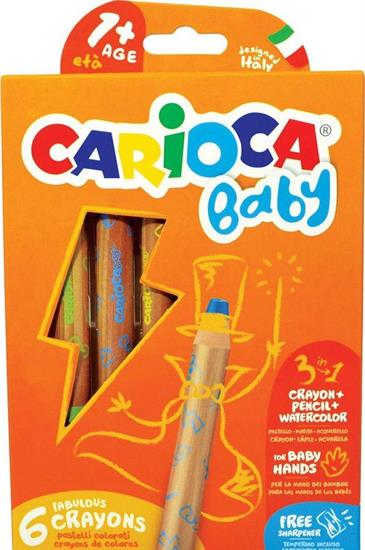 CARIOCA BABY 6 PASTELLI 1+