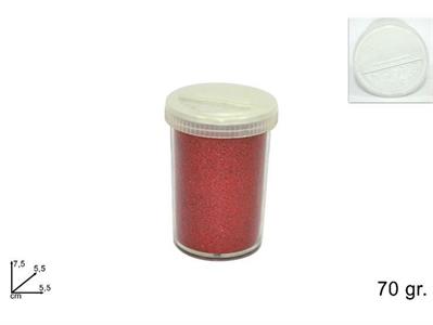 GLITTER 70gr ROSSO