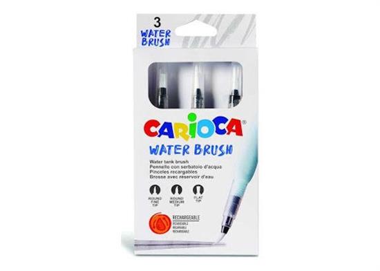 PENNELLI BRUSH C/SERBATOIO 3pz CARIOCA