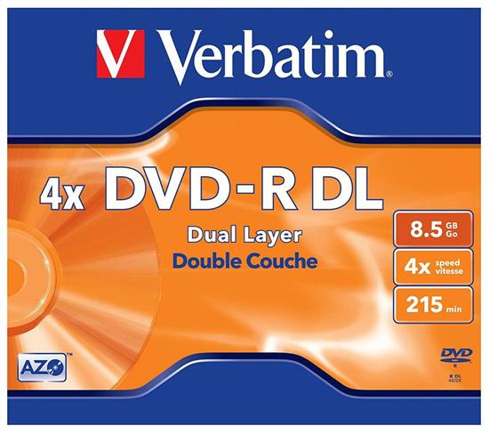 VERBATIM DVD-R DUAL LAYER 4x