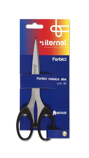 FORBICE MANICO ABS NERO 16cm