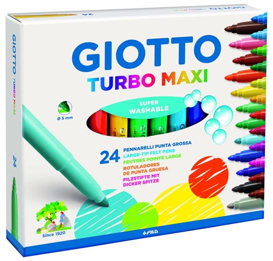 GIOTTO TURBO MAXI DA 24 COLORI